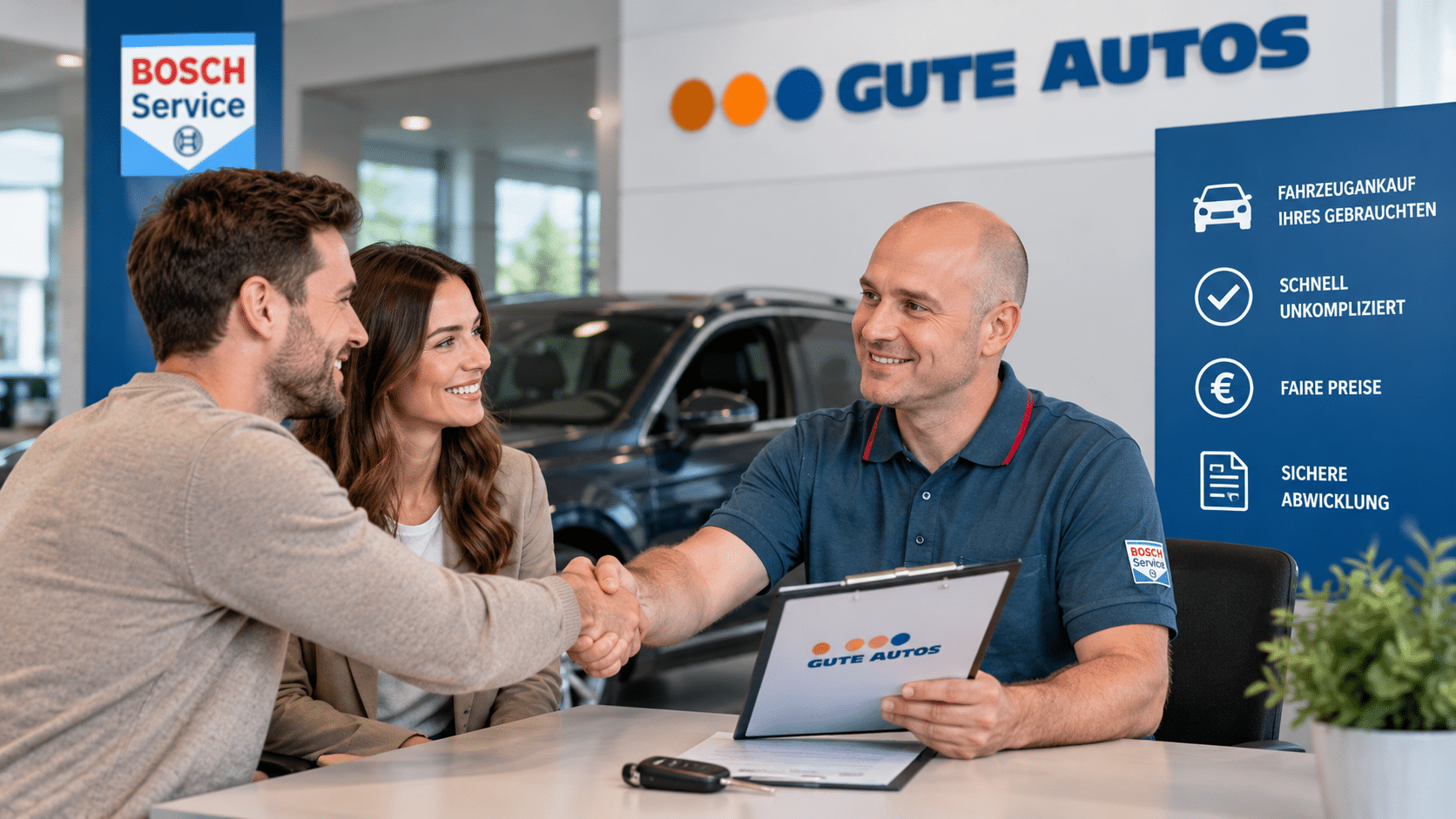Fahrzeugankauf – KI-generiertes Bild